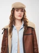 Кепи кашемировое Flat Cap Fortune 55-57 Бежевый - изображение 1