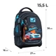 Рюкзак шкільний + пенал Kite Education Hot Wheels HW26-724S - зображення 2