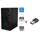 Комп'ютер Fujitsu Esprimo P557 E85 Tower / Intel Core i3-6100 (2 (4) ядра по 3.7 GHz) / 8 GB DDR4 / 500 GB HDD / Intel HD Graphics 530 / 280W / DVD-ROM / Windows 11 Pro б/в + Подарунок USB-адаптер Wi-Fi - зображення 1