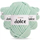 Упаковка YarnArt Dolce, Мятный №753, 5шт - 5 мотков по 100 г 120 м, плюшевая пряжа для игрушек, пледов и аксессуаров, 100% микрополиэстер - изображение 1