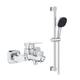 Змішувач для ванної одноважільний із коротким виливом GROHE QuickFix Dice хром латунь BF101872VC - зображення 2
