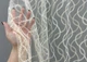 Тюль VR-Textil 1833т Фатин с вышивкой и люрексом Молочный с золотистым 450х270 см (42-1069) - изображение 4
