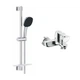 Cмеситель для ванны однорычажный с коротким изливом GROHE QuickFix Get хром латунь 3288726929 - изображение 2