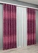 Комплект готових штор VR-Textil Софт Ліана № 1920ш Малиновий 150х270 см 2 шт (33-0977) - зображення 4