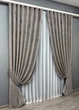 Комплект готовых штор VR-Textil Шенилл премиум VELMIRA Rich № 1927ш Пепельный 150х290 см 2 шт (33-0993) - изображение 3
