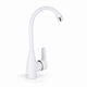 Смеситель для кухни BRINEX 35W 007 White (k35) высокий, однорычажный, керамический картридж - изображение 3