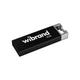 Флеш-память USB Wibrand металл 8Гб черная (663389) - изображение 1