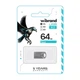Флеш-память Wibrand USB 2.0 64Гб металл серебристый (663400) - изображение 2