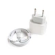 Зарядний пристрій Apple 20W Type-C з кабелем Lightning білий (661824) - зображення 2