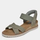 Жіночі сандалії Skechers 114418 OLV 40 (10US) 27 см Оливкові (199025956321) - зображення 4