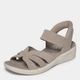 Женские сандалии Skechers 119842 TPE 40 (10US) 27 см Бежевые (199252335548) - изображение 4