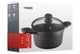 Каструля з антипригарним покриттям і кришкою Vinzer Kuro Induction Line 24 см, 3.7 л (50428) - зображення 3