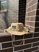 Летняя панама Patagonia унисекс с логотипом Патагония для отдыха и города. Стильная панамка Патагония в спортивном стиле для лета Бежевий - изображение 4