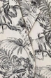 Блейзер жіночий COS botanical-print short-sleeved blazer 1229904001 36 Чорно-Бежевий - изображение 5