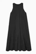 Сукня жіноча COS racer-neck midi dress 1085148001 Eur 36 Чорний - изображение 4