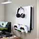 Підставка для PS5 / PS5 Slim YZC-505 зарядка DualSense RGB станція охолодження тримач навушників - зображення 5