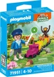 Zestaw zabawek Playmobil Animals and Friends Wycieczka lokomotywą 71951 (4008789719515) - obraz 1