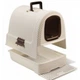 Туалет для кошек закрытый Curver Cat Litter box (00615) Кремовый - изображение 5