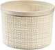 Кошик для зберігання з кришкою Curver Jute 2 л (01903) Кремовий - зображення 3