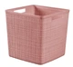 Корзина для хранения Curver Jute 17 л (01906) Розовый - изображение 1