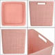 Корзина для хранения Curver Jute 17 л (01906) Розовый - изображение 5