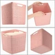 Корзина для хранения Curver Jute 17 л (01906) Розовый - изображение 7
