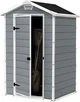 Сарай садовый пластиковый (домик) Keter MANOR 4x3 (17192190) Серый - изображение 2