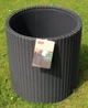 Горшок для цветов (кашпо) Keter Cylinder Planter L (17197837) Антрацит - изображение 7