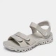 Женские сандалии Skechers 164057 STN 39 (9US) 26 см Светло-серые (198739190595) - изображение 4