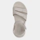 Женские сандалии Skechers 164057 STN 39 (9US) 26 см Светло-серые (198739190595) - изображение 5