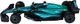 Автомодель Techno Drive Aston Martin F1 2024 1:18 (250935AMF1) - изображение 2