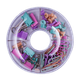 Набір канцелярських принад BUROMAX 5701, Donut Pastel (скріпки, біндери, кнопки), /BM.5701/ - зображення 1
