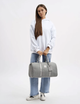 Спортивная сумка через плечо Jordan Duffle Monogram в сером цвете. - изображение 8