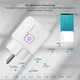 Wi-Fi розетка Tuya, Разумная розетка с Power monitor Смарт 16 Ампер! - изображение 3