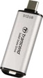 Зовнішній накопичувач SSD, 512Gb, Transcend ESD300, Silver (TS512GESD300S) - зображення 4