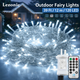 Гирлянда Lezonic Outdoor Fairy Lights 12 м - холодный свет, создающий атмосферу премиум пространства - изображение 1