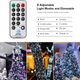 Гирлянда Lezonic Outdoor Fairy Lights 12 м - холодный свет, создающий атмосферу премиум пространства - изображение 7