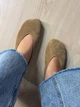Балетки женские Zemira 23-0582 замшевые квадратный носок 40 бежевые - изображение 3