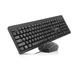Комплект (клавіатура, миша) REAL-EL Standard 504 Kit Black (EL123100037) - изображение 1