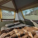 Намет чотиримісний Naturehike Cape Series 5.2 CNK2450WS037 250x210x160 см поліестер 75D Grey/Brown (6927595783887) - зображення 10