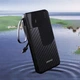 Повербанк Dudao K11 10000mAh 10W с встроенными кабелями USB-A USB-C Lightning MicroUSB Black (6977196681853) - изображение 3