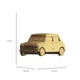 Картонний 3D пазл-конструктор "Cartonic 3D Puzzle MINI COOPER" Міні Купер - зображення 3