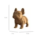 Картонный 3D пазл-конструктор "Cartonic 3D Puzzle BULLDOG PUPPY" Французский бульдог - изображение 3
