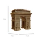 Картонний 3D пазл-конструктор "Cartonic 3D Puzzle ARC DE TRIOMPHE PARIS" Тріумфальна Арка Париж - зображення 4