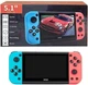 Портативна ігрова консоль PSP X52 5.1 дюйма, ретро приставка з підтримкою PS1 NES GBA Sega MAME, ігрова консоль з великим екраном та акумулятором - изображение 2