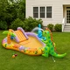 Детский надувной бассейн Intex 56139 Водный игровой центр с горкой и фонтаном - изображение 1