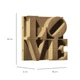 Картонний 3D пазл-конструктор "Cartonic 3D Puzzle LOVE" Любов - зображення 3
