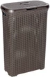 Корзина для белья пластиковая Curver Natural Style 40 л (00709) Коричневый - изображение 2