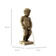 Картонний 3D пазл-конструктор "Cartonic 3D Puzzle MANNEKEN PIS" Хлопчик-дзюркунчик - зображення 3