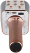 Бездротовий караоке мікрофон WSTER WS-1688 Bluetooth 4.0 з колонкою, мікрофон рожевий з динаміком 10Вт, підтримка USB TF AUX, караоке мікрофон для телефону Android iOS, портативний мікрофон для вечірок - изображение 3